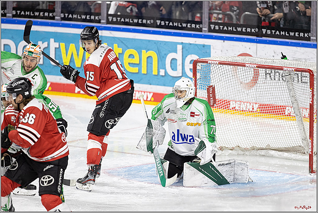 PENNY DEL;  Koelner Haie - Bietigheim Steelers; Koeln, 22.01.2023
